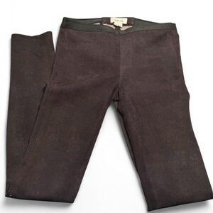 Vintage Helmut Lang Chocolate Brown archive lambskin leather leggings 🤎 Size 0